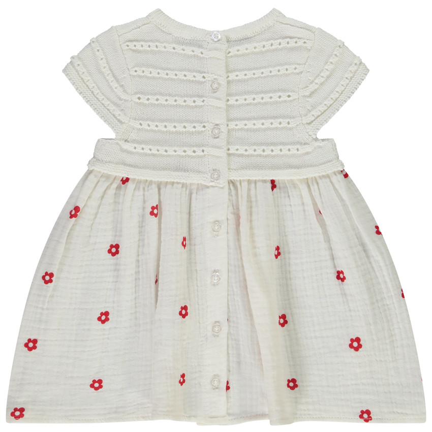 Jurk 2-in-1 met bloemen voor meisjes 