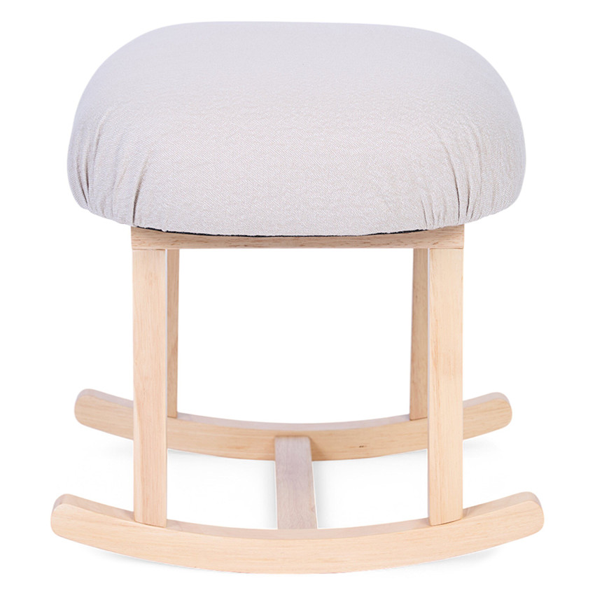 Voetensteun voor rocking chair Linnen Beige 