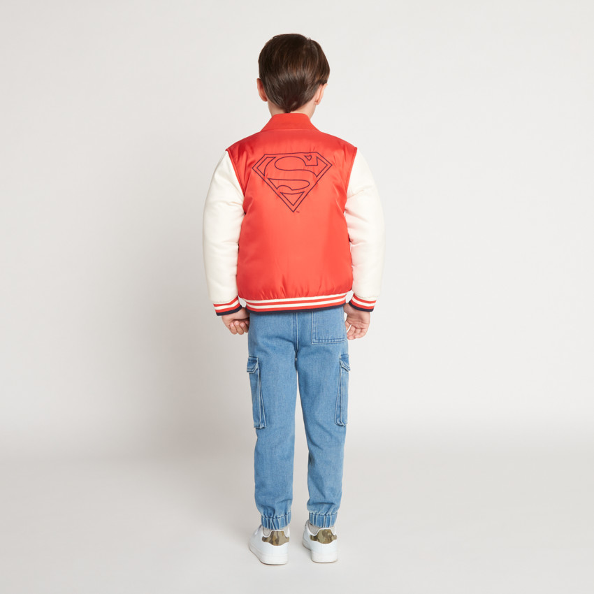 Bombers réversible Superman Warner pour garçon 