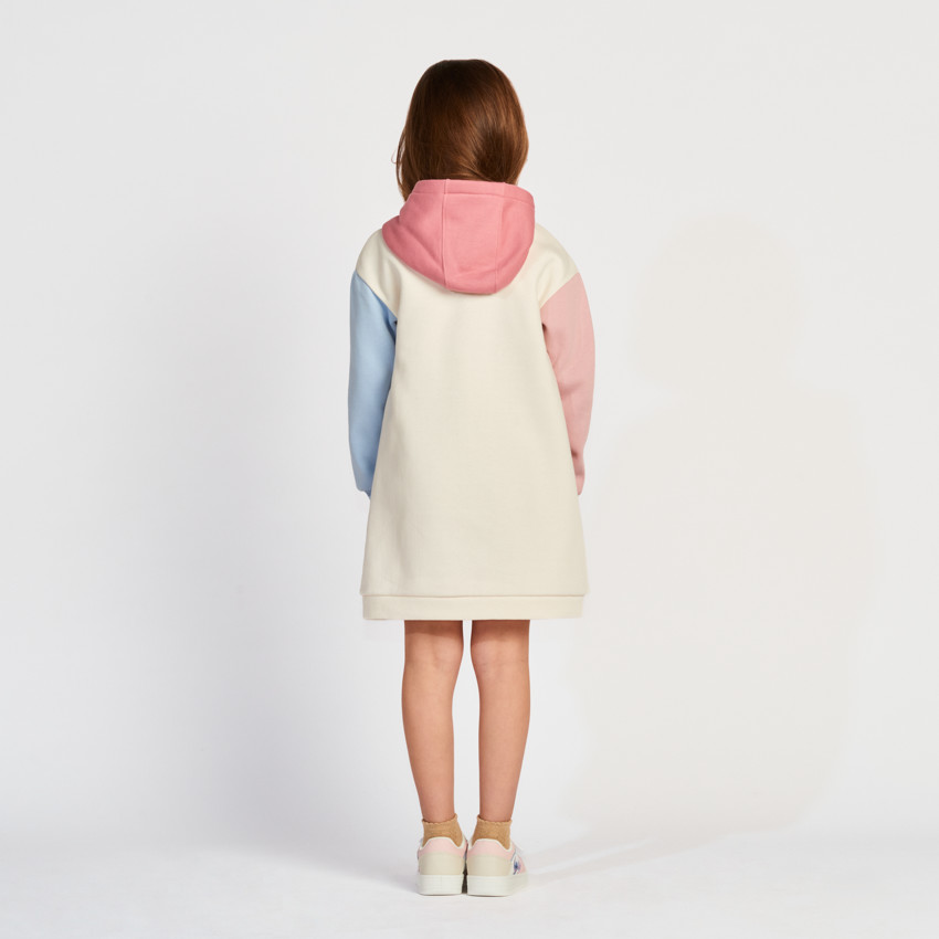 Fleece jurk met capuchon Stitch Disney voor meisjes 