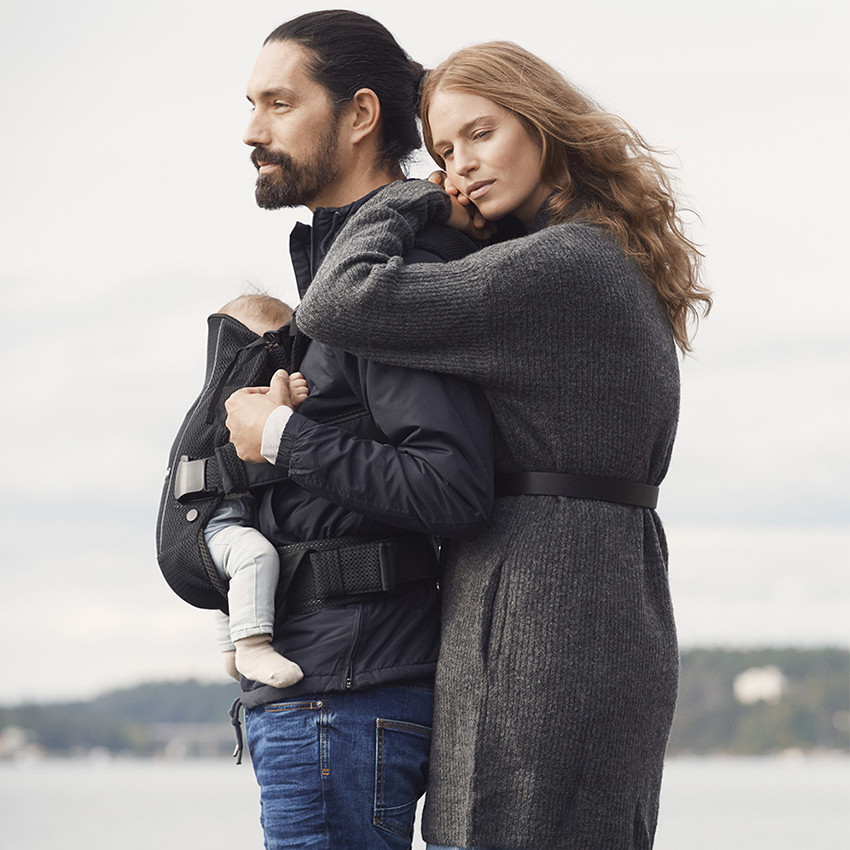 Buik-rugdrager One air 3D Mesh– Zwart 