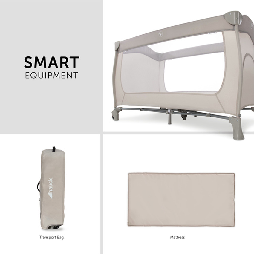 Reisbed Sleep N Play Go Plus Beige 60x120cm 