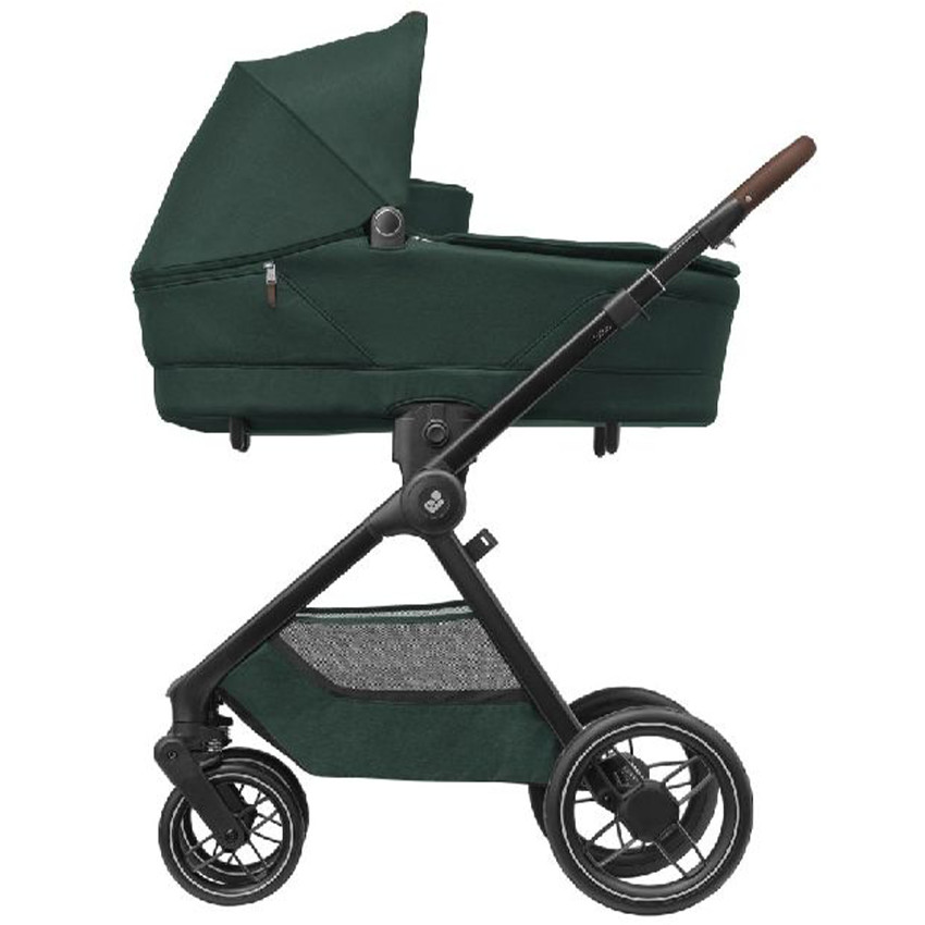 Kinderwagen + draagmand Oxford Plus Twillic Green 
