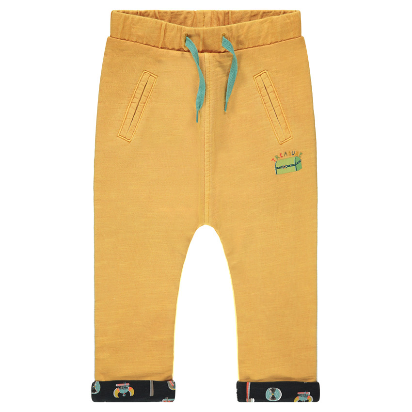 Pantalon en jersey slub doublé jersey imprimé vikings all-over 