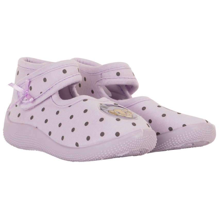 Chaussons babies imprimé pois Nala Disney pour bébé fille 