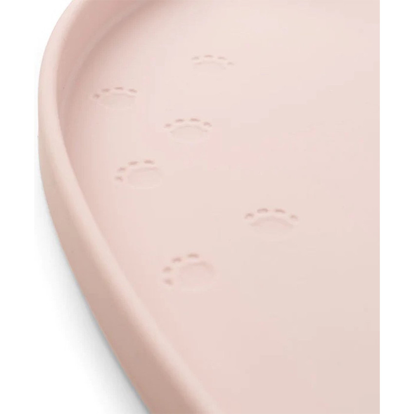 Set de table en silicone à bords hauts Elphee Rose 