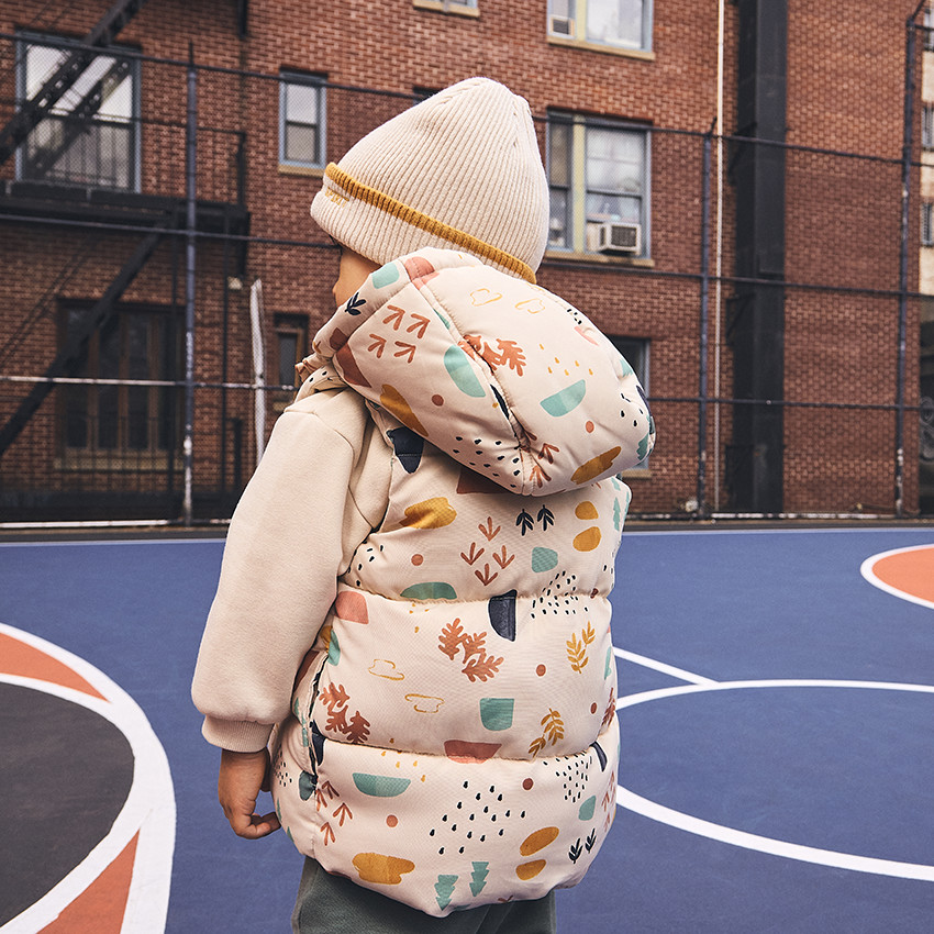 Bonnet en tricot avec écriture brodé pour bébé garçon  