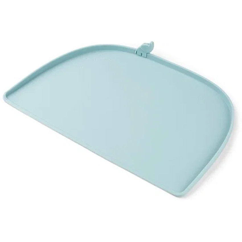 Set de table en silicone à bords hauts Elphee Bleu 