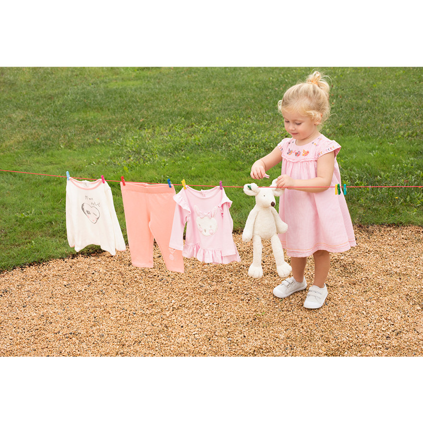 Baskets basses en toile mélangées de fils brillants du 24 au 29 