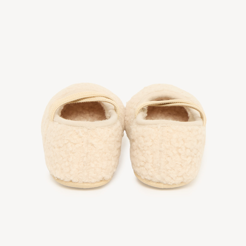Babies meisjes pantoffels van bouclette 