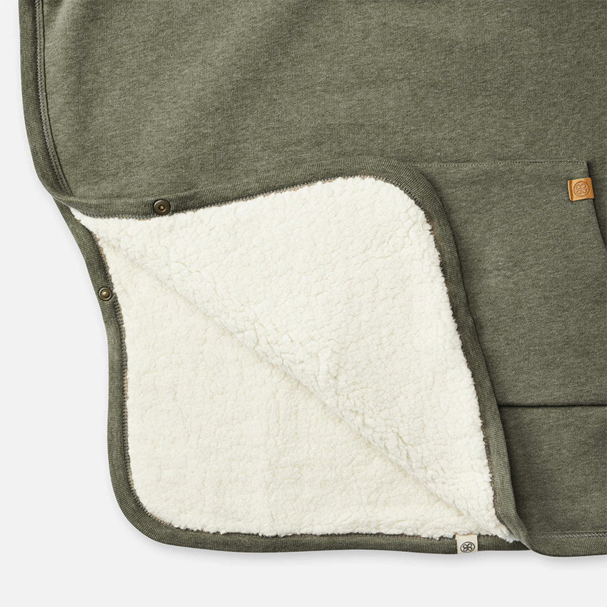 Poncho Teddy 1-3 ans Forest Green 