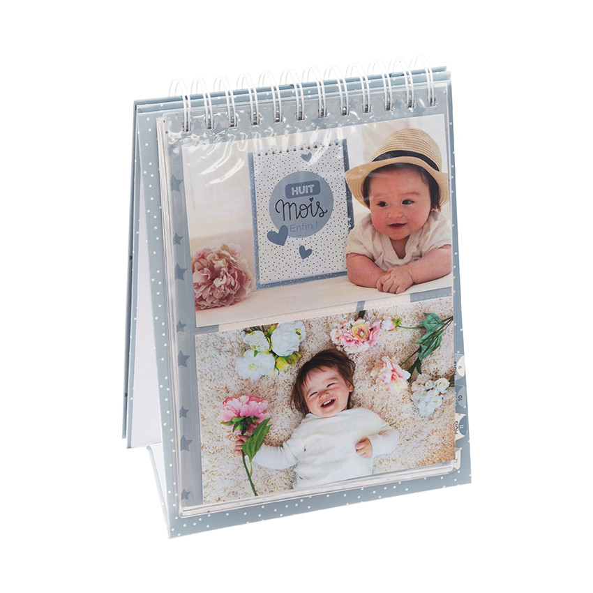 Album photo 0 à 12 mois à spirales  