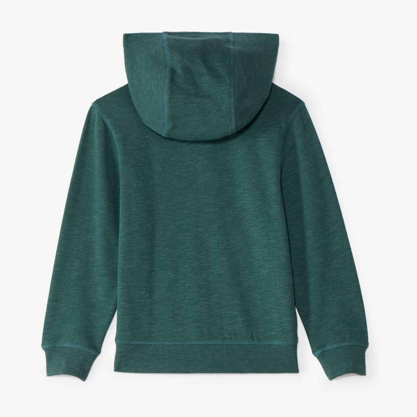 Gilet met rits en capuchon van fleece voor jongens 
