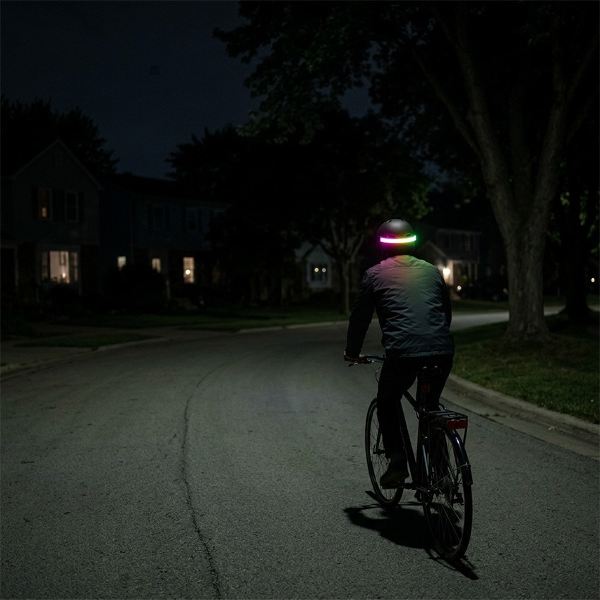 Éclairage LED Brightz pour casque de vélo Multicolor 