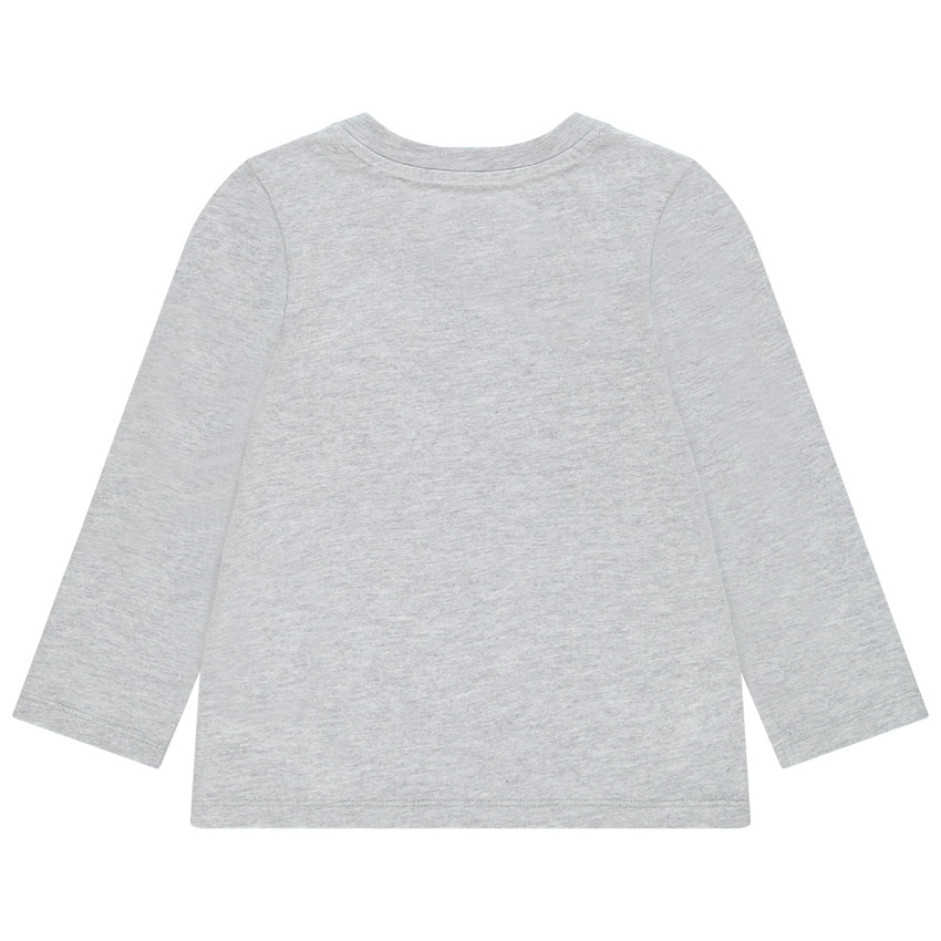 T-shirt manches longues gris print Batman en foil pour bébé garçon  