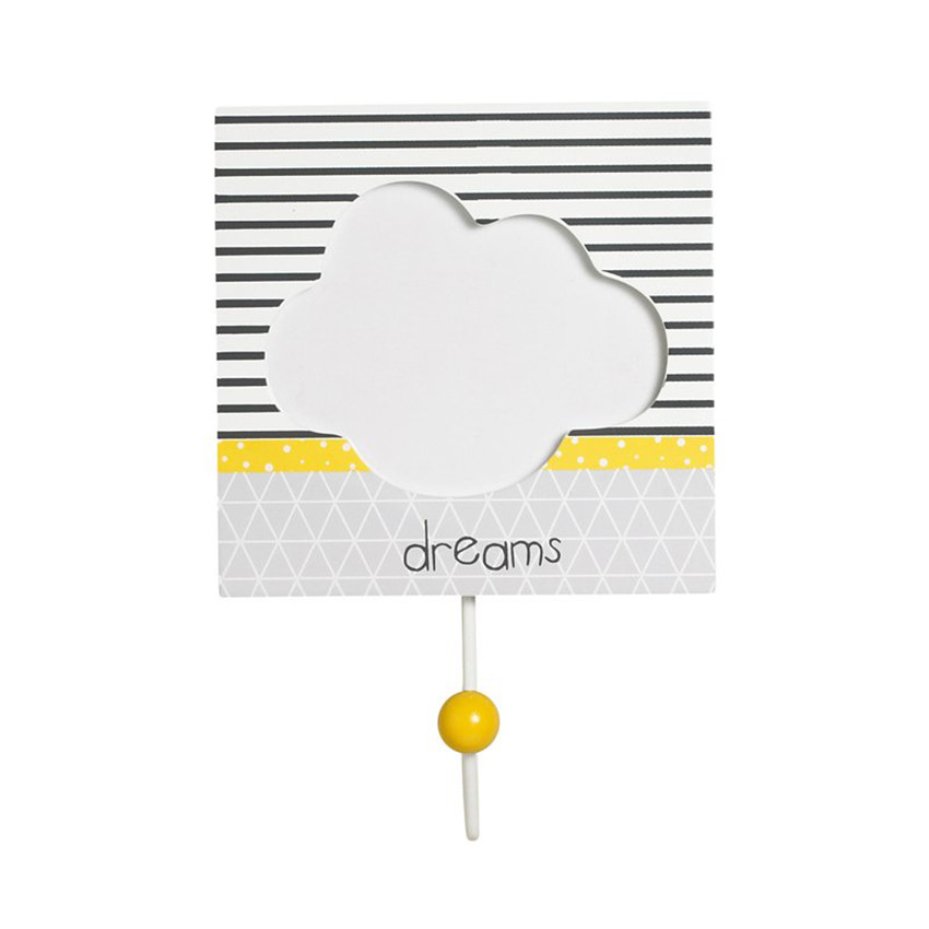 Set van 3 haken Babyfan - 12 x 12 cm 