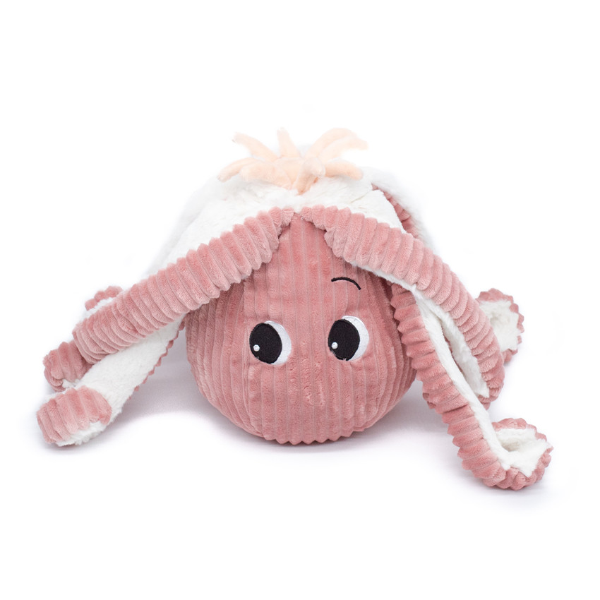 Peluche Ptipotos maman pieuvre et son bébé rose 