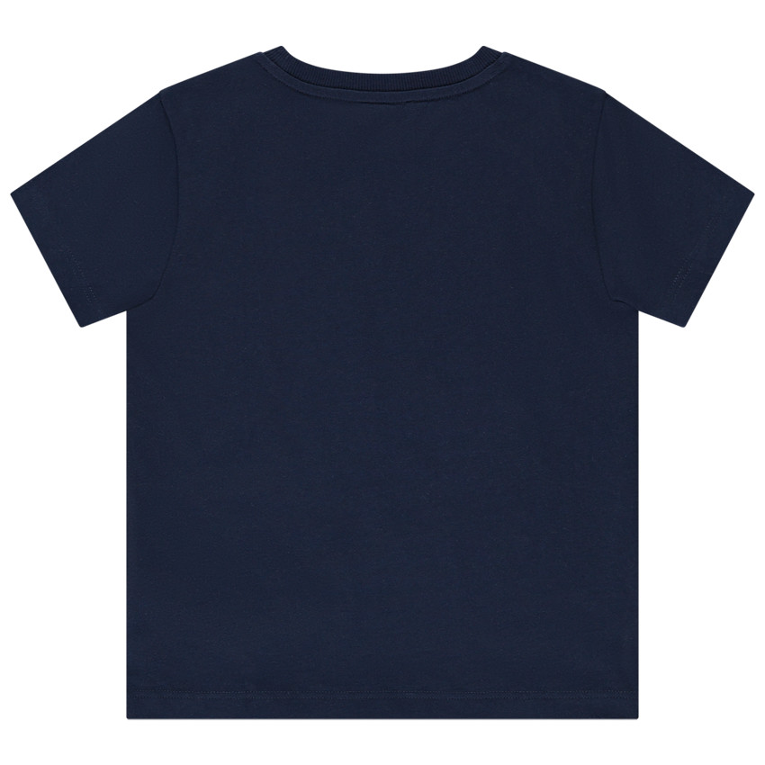 Korte mouwen T-shirt met realistische borduursels voor jongens 