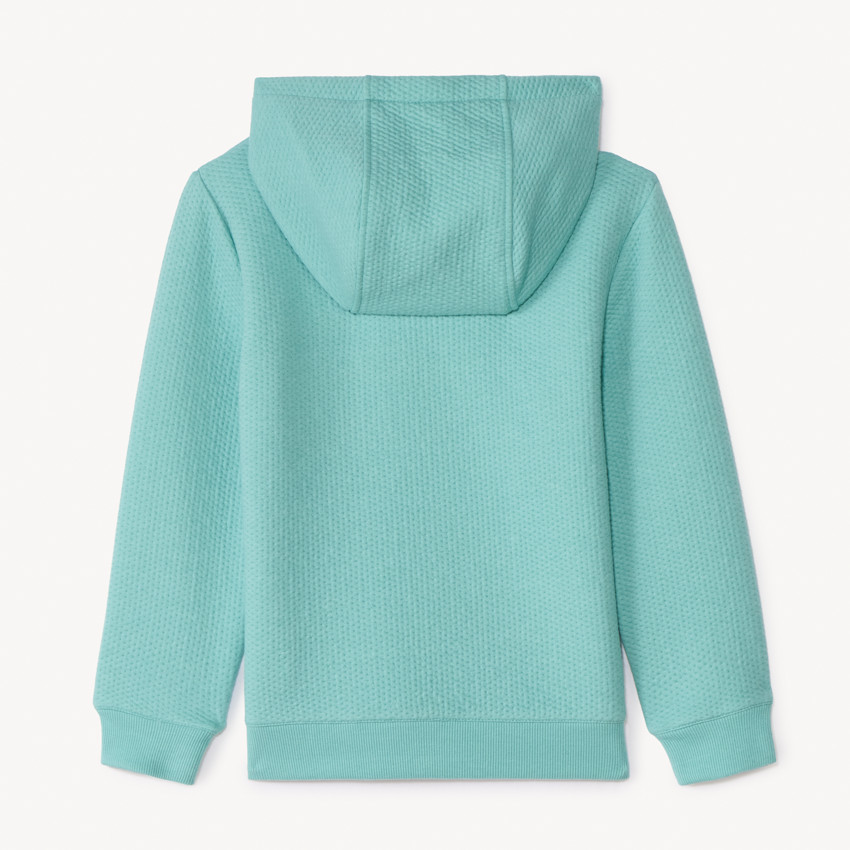 Sweat à capuche en molleton avec broderie fantaisie pour garçon 