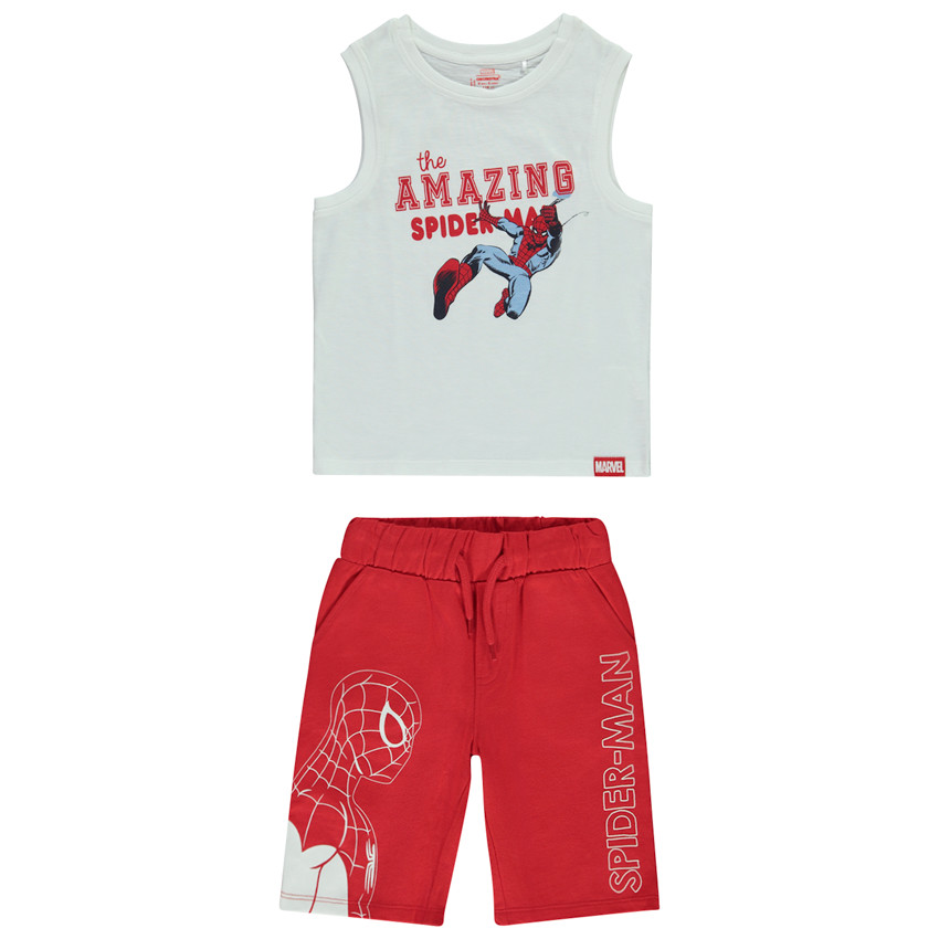 Ensemble 2 pièces prints Spider-Man Marvel pour garçon 
