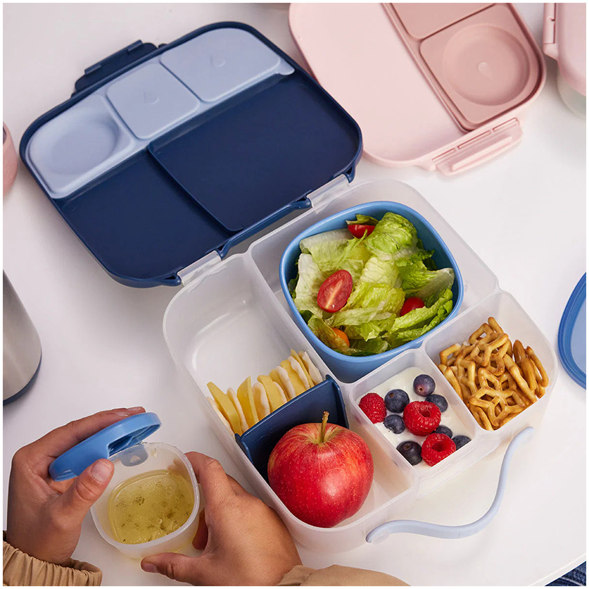 Lunchbox 2L plusieurs compartiments Midnight 