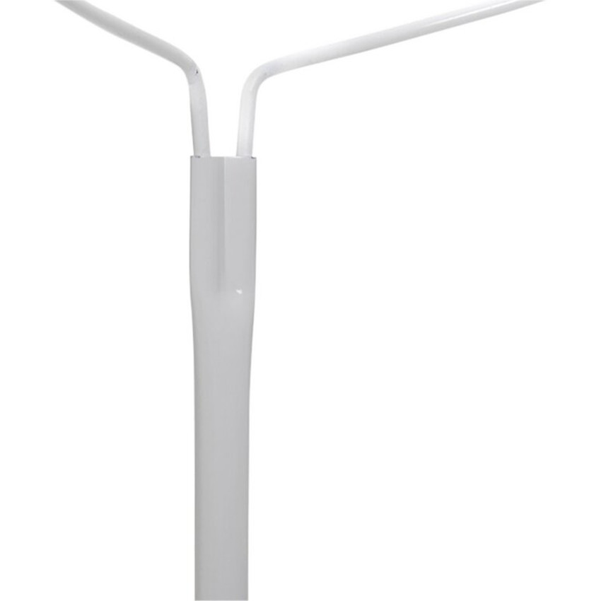 Flèche de lit pour petit ciel de lit Métal Blanc 