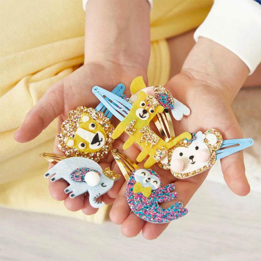 6 Glitterspeldjes Om Te Maken Exotic Animals 