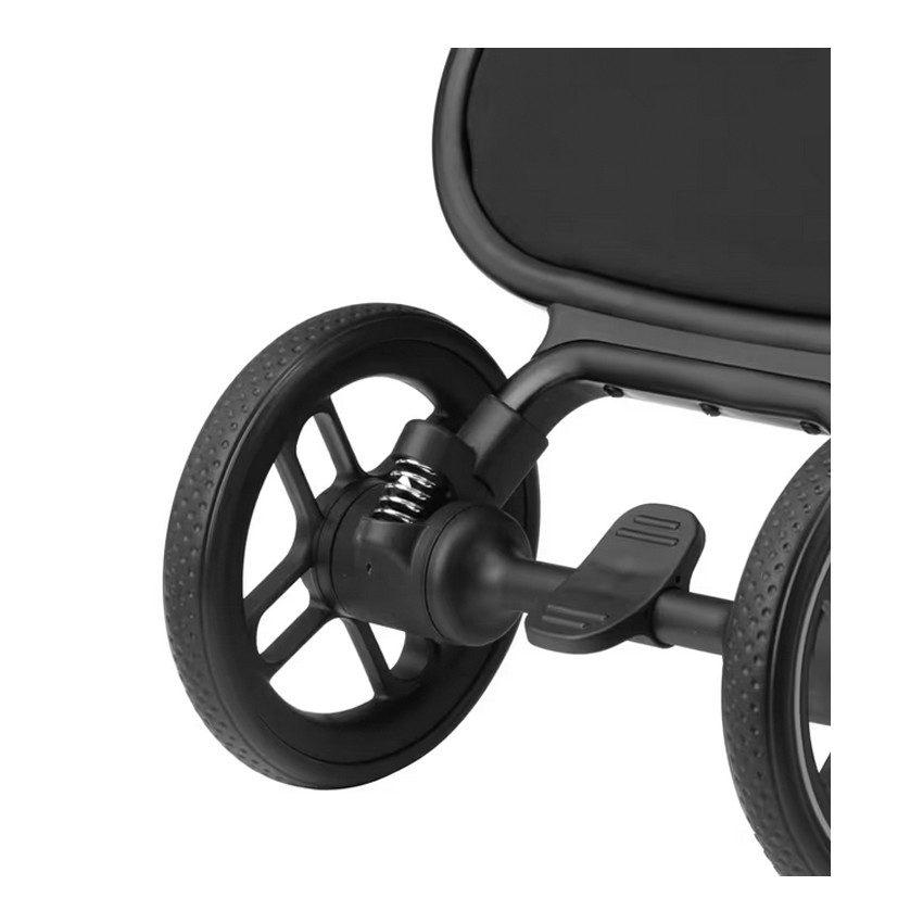 Poussette Leona 2 ultra compacte - Essential Graphite/ Brown Leather 