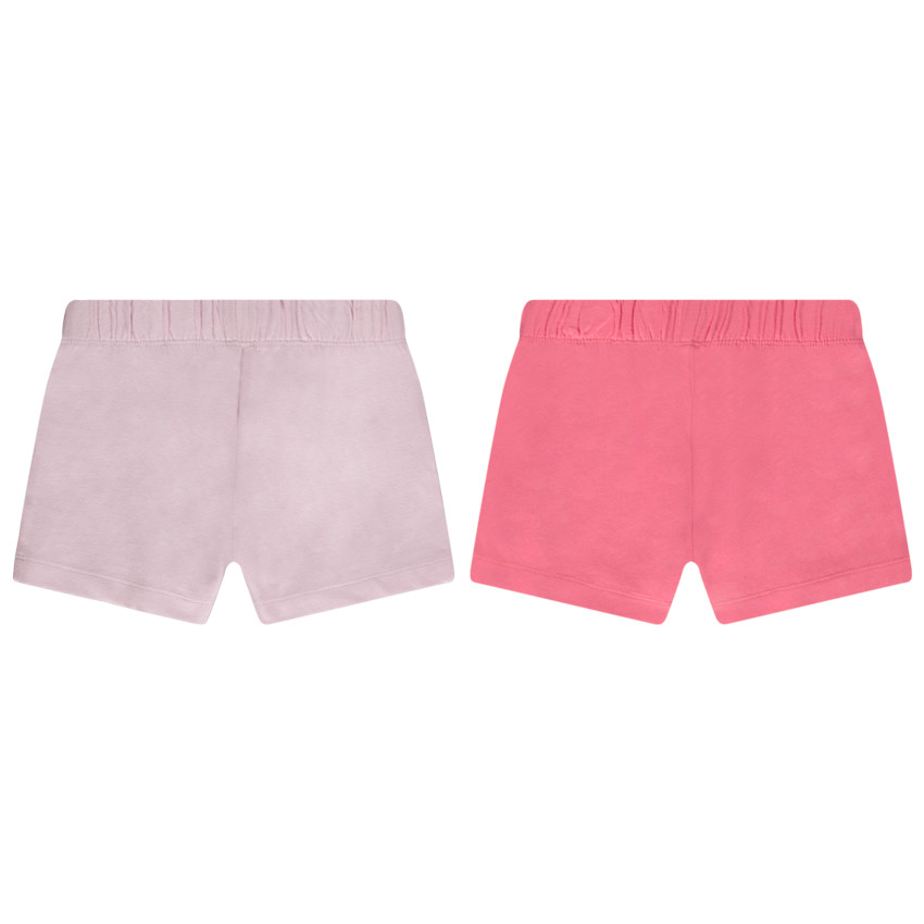 Lot de 2 pyjamas courts en coton pour fille 