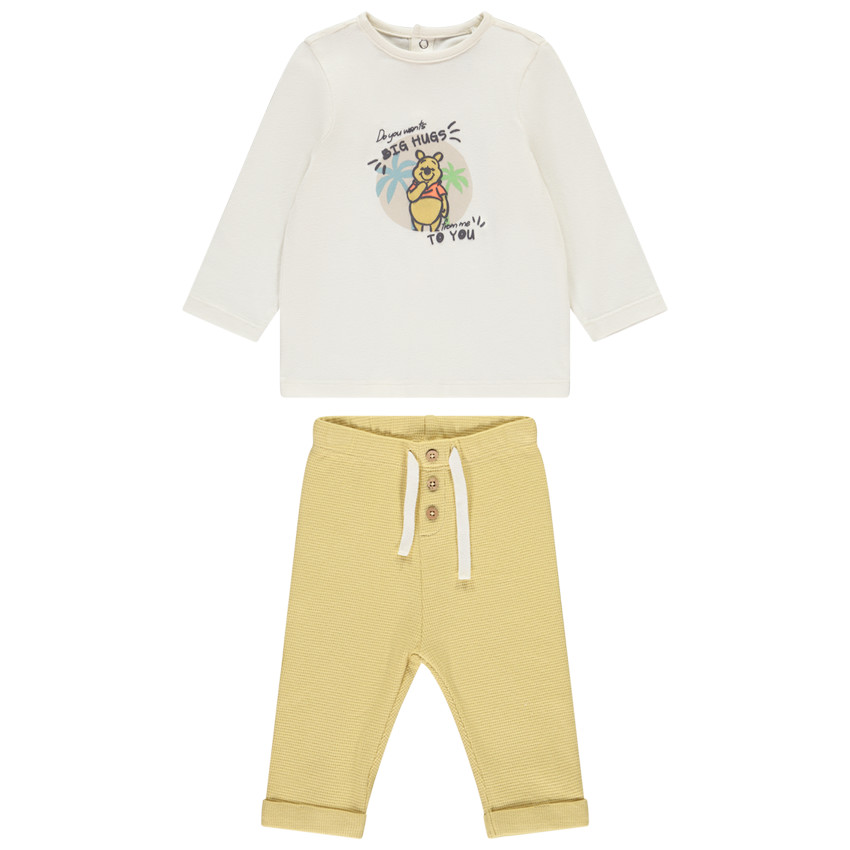 Winnie lange mouwen t-shirt + jogging voor baby jongen 