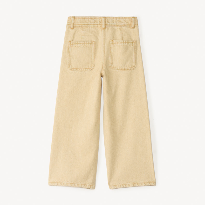 Denim broek met leuke zakken voor meisjes 