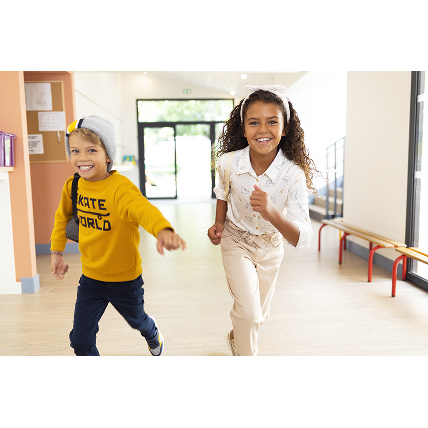 Muts van tricot met street rider-print voor jongens 