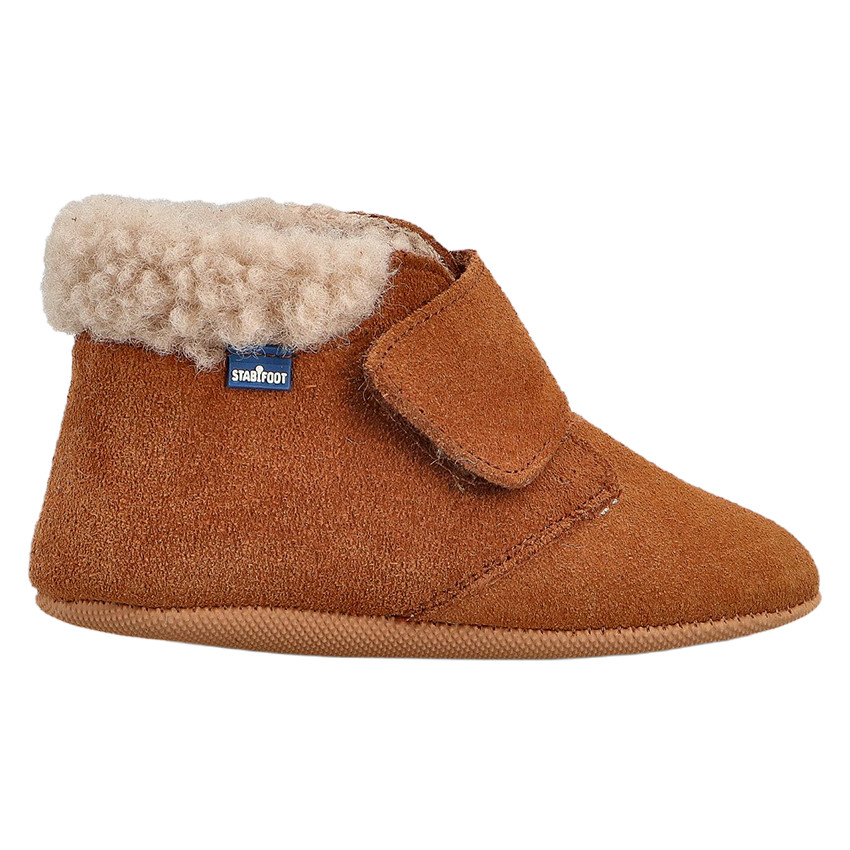 Chaussures Prewalk hiver Taille 20 Cuir Suède Cognac 