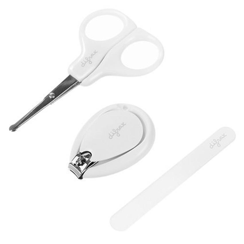 Set de manucure luxe Ciseaux + Coupe-ongles + Lime 