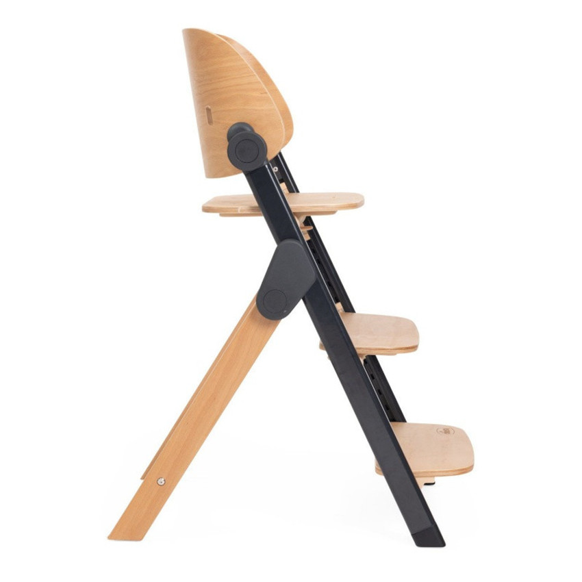 Hoge stoel Meraviglia meegroeiend & verstelbaar Ebony 