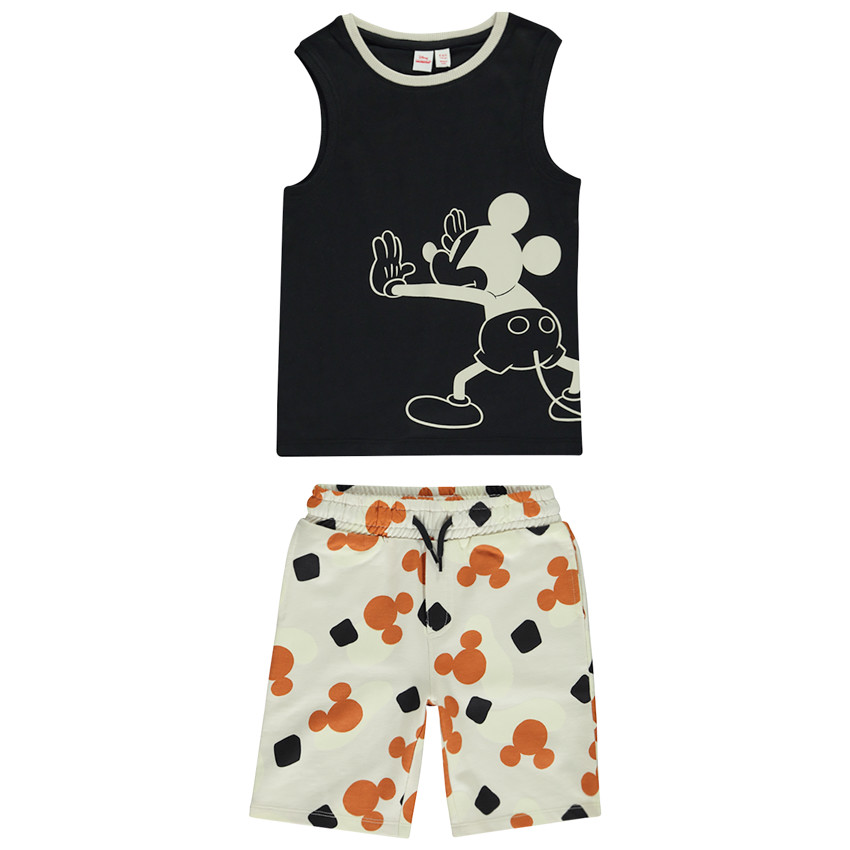 Tweedelig korte set Mickey Disney voor jongen 