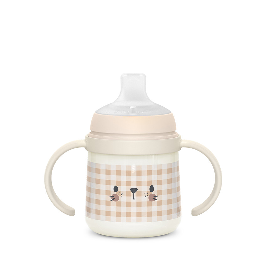 Biberon à anses 150 ml Night & Day lapin 