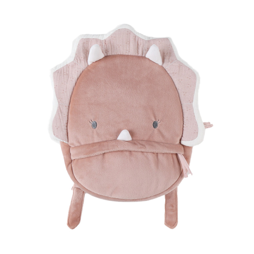 Sac à dos en veloudoux Popsie rose 