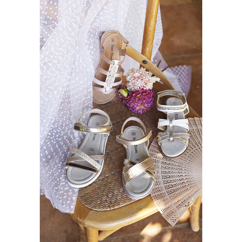 Sandales à brides fantaisie pour fille 