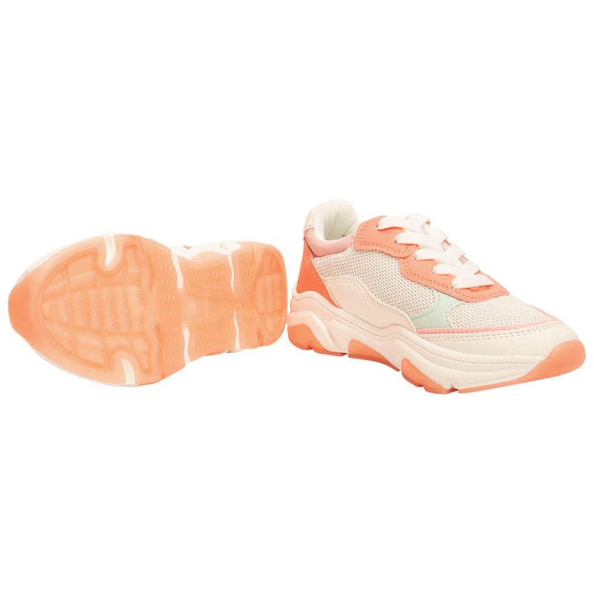 Sneakers met inzetstukken en mesh voor meisjes 