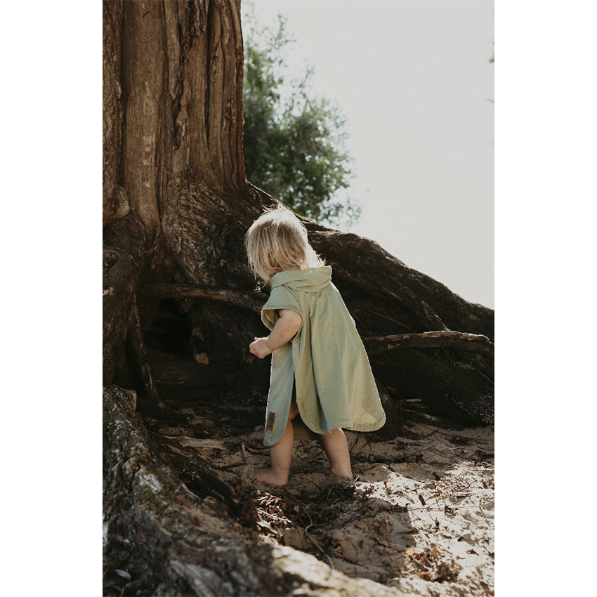Poncho UV UPF 50+ 1-3 ans Olive Green  