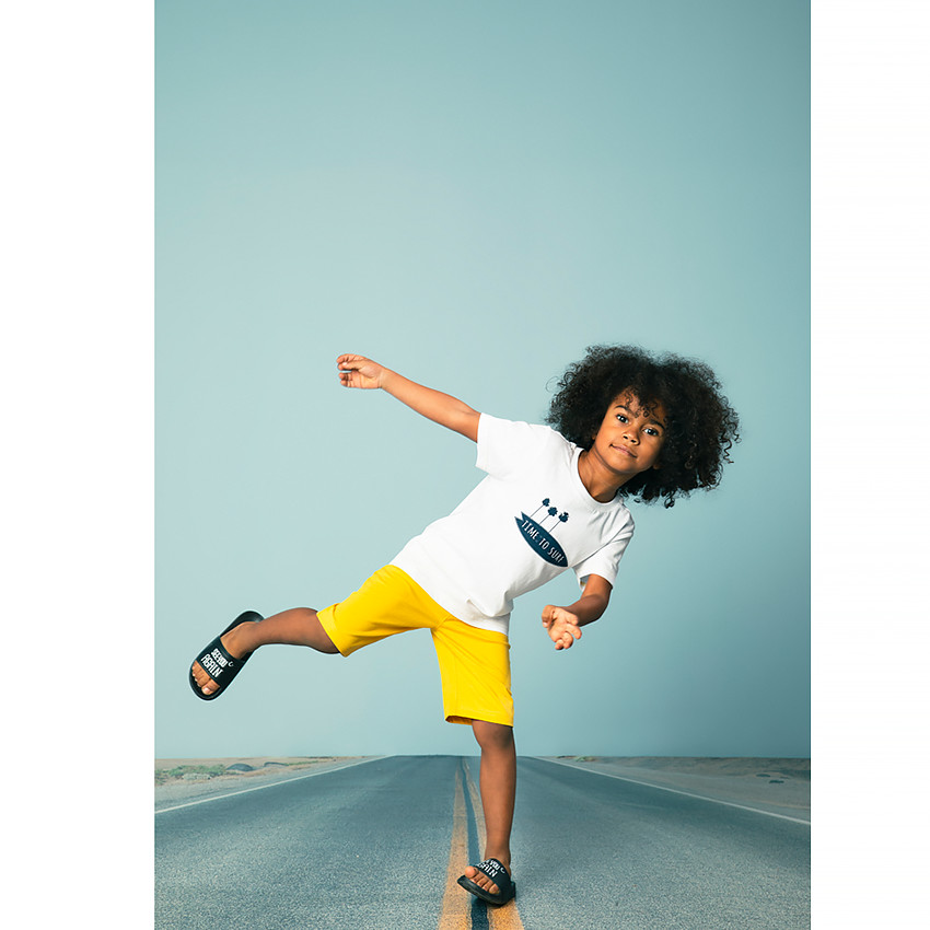 Ensemble de plage t-shirt + short pour garçon 