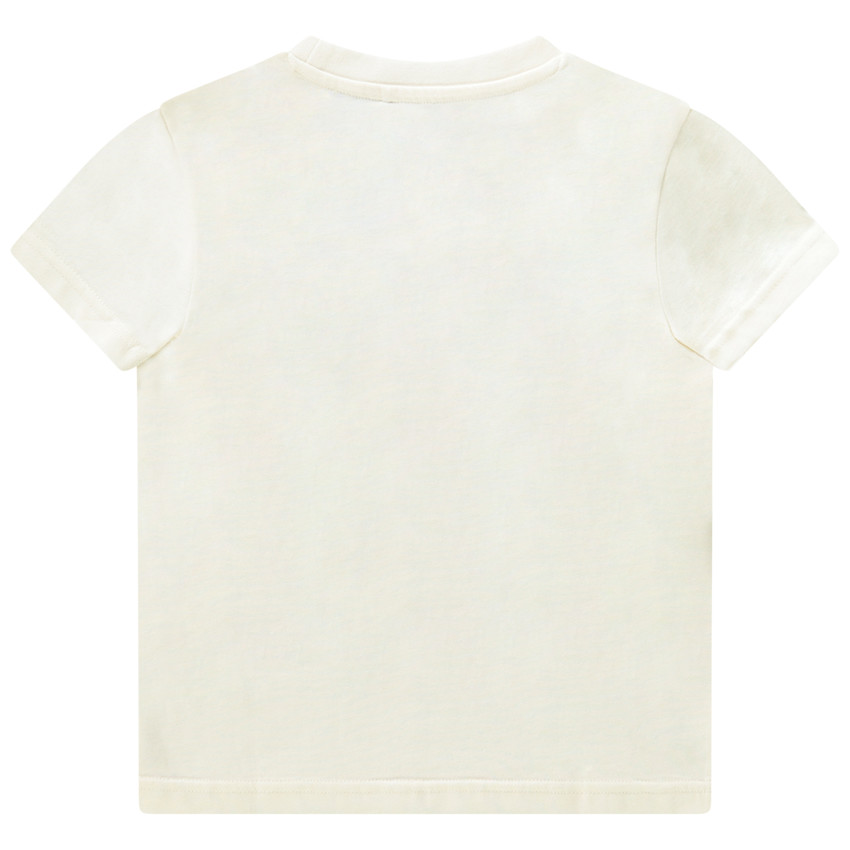 T-shirt korte mouwen met fantasieprint voor jongen 