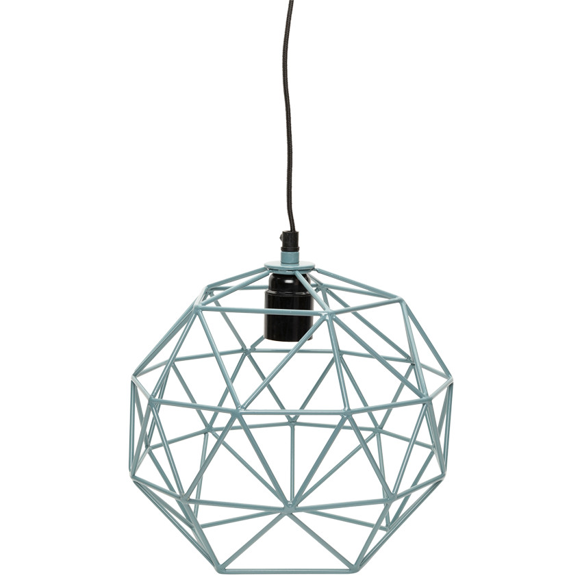 Metalen hanglamp met elektriciteit 