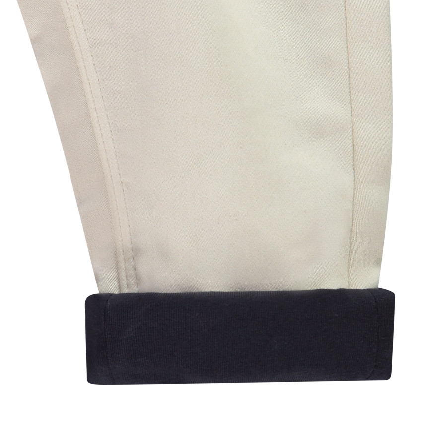 Jean en denim + doublure jersey et poche ludique pour bébé garçon 