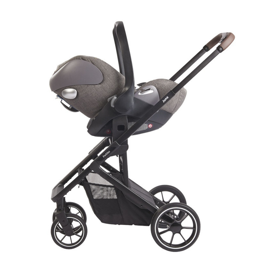 Poussette Juno + Habillage pluie Black 