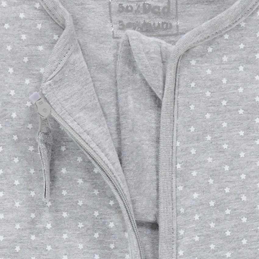 Turbulette en jersey imprimée pois à manches amovibles 