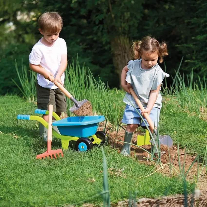 Brouette de jardin garnie Deluxe 