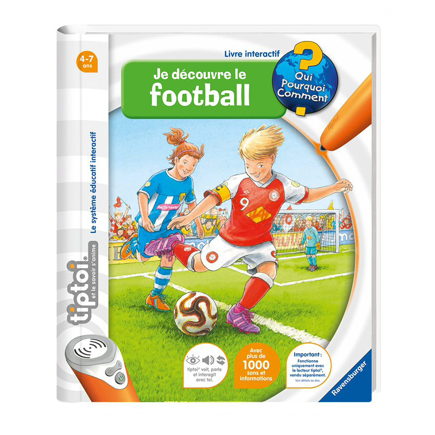 Jeux de Connaissances Tiptoi - Je Découvre Le Football 