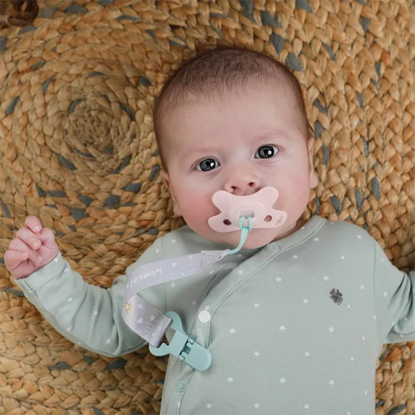 Sucette silicone Dental 0-6m Pure Rose Blossom 